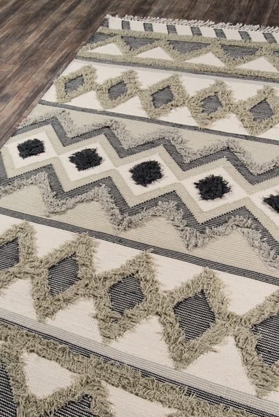Novogratz Indio IND-4 Sage Hand Woven Area Rug by Momeni