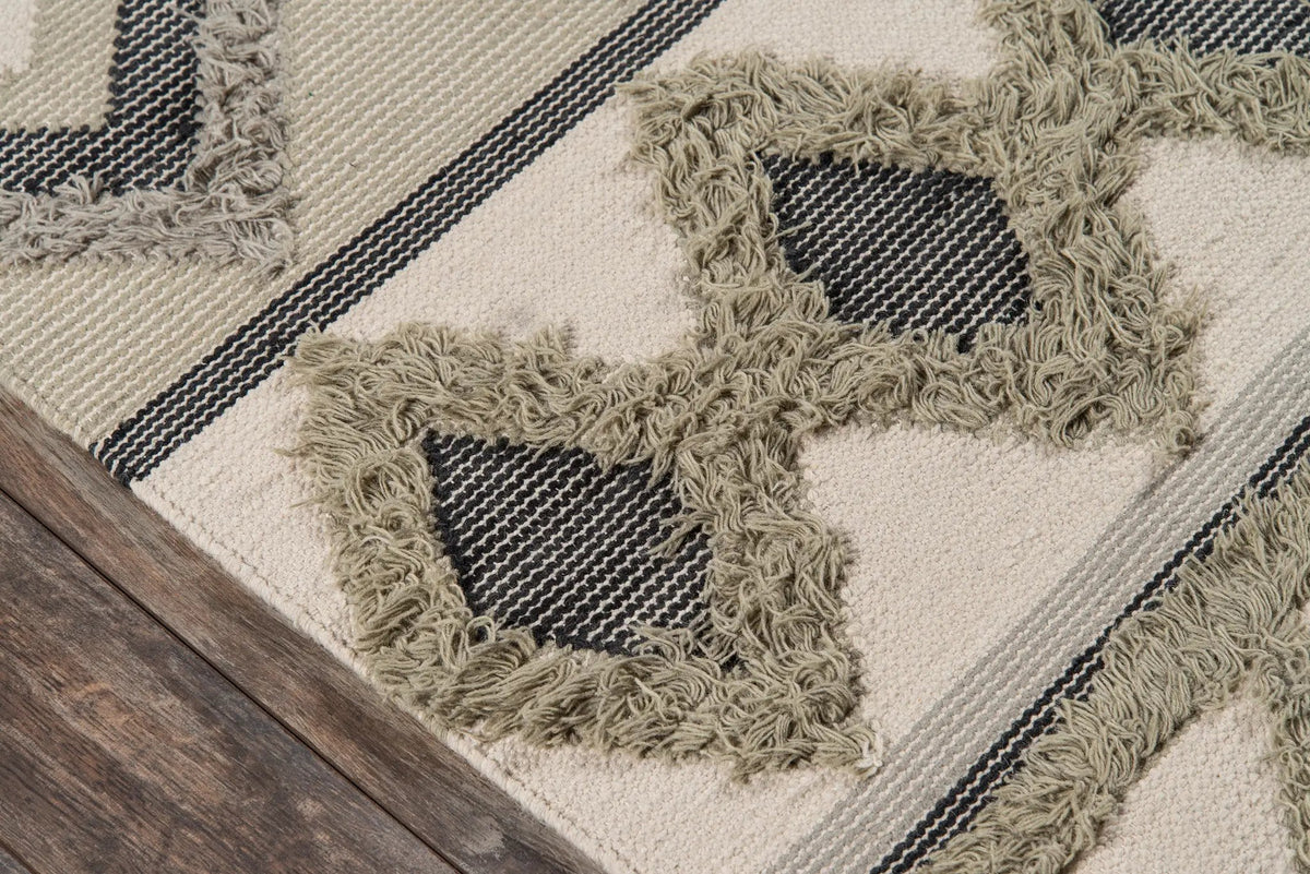 Indio IND-4 (Avalon) Sage Area Rug by Novogratz by Momeni