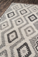 Novogratz Indio IND-5 Black Hand Woven Area Rug by Momeni