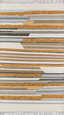 Novogratz Indio IND-6 Mustard Hand Woven Area Rug by Momeni