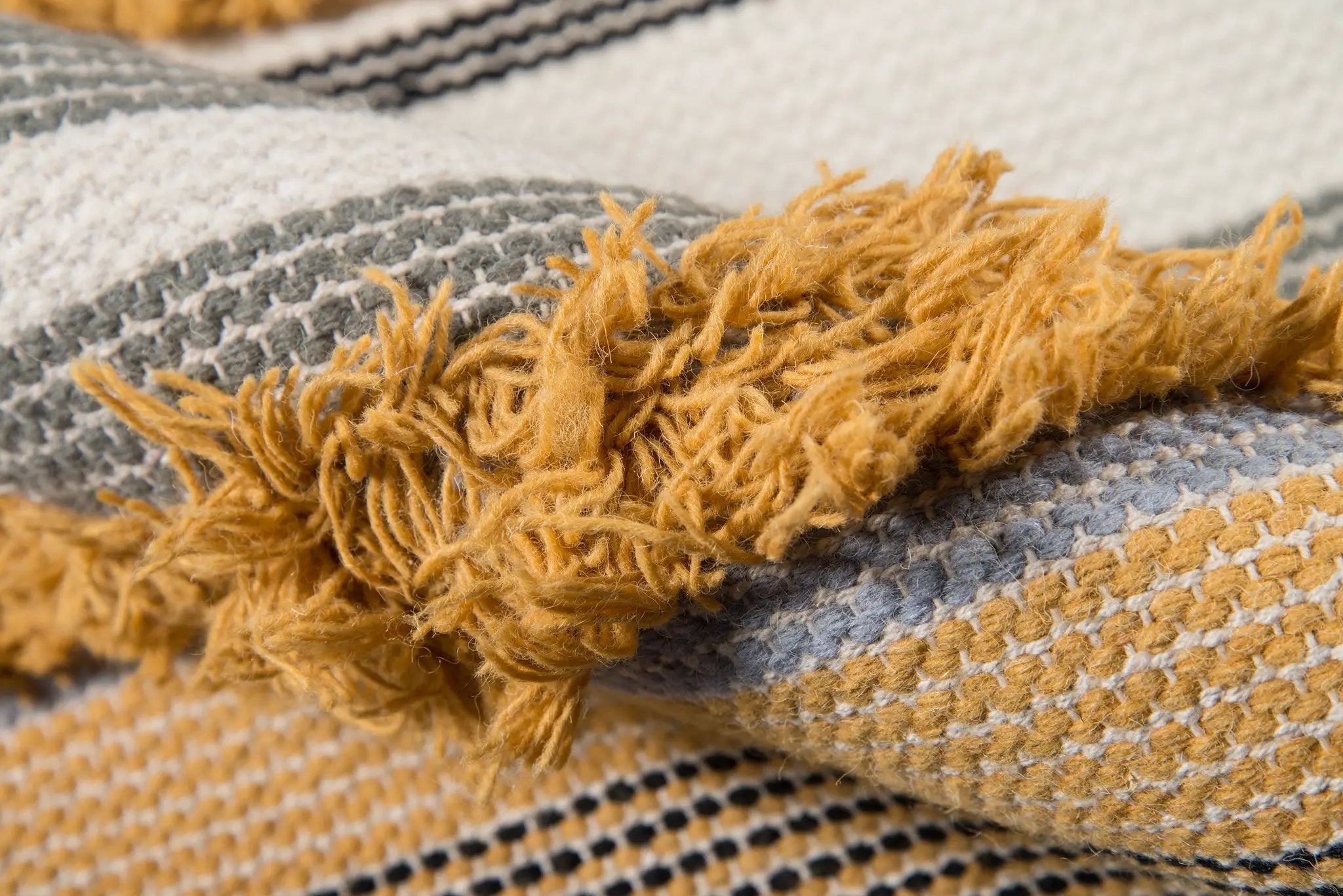 Indio IND-6 (Feliz) Mustard Area Rug by Novogratz by Momeni