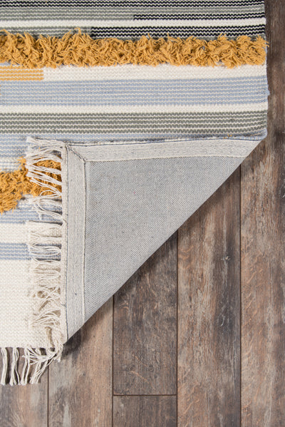 Novogratz Indio IND-6 Mustard Hand Woven Area Rug by Momeni