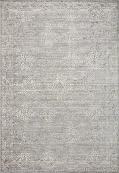 Loloi Indra INA-02 Silver / Ivory Area Rug