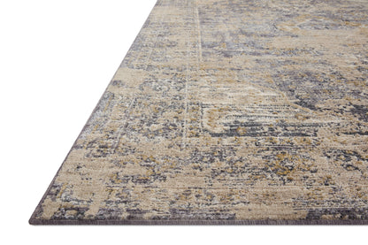 Loloi Indra INA-03 Charcoal / Natural Area Rug