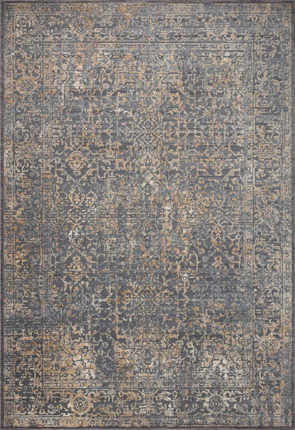 Loloi Indra INA-05 Graphite / Sunset Area Rug