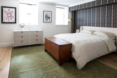 Novogratz Iris IR-01 Green Hand Loomed Area Rug by Momeni