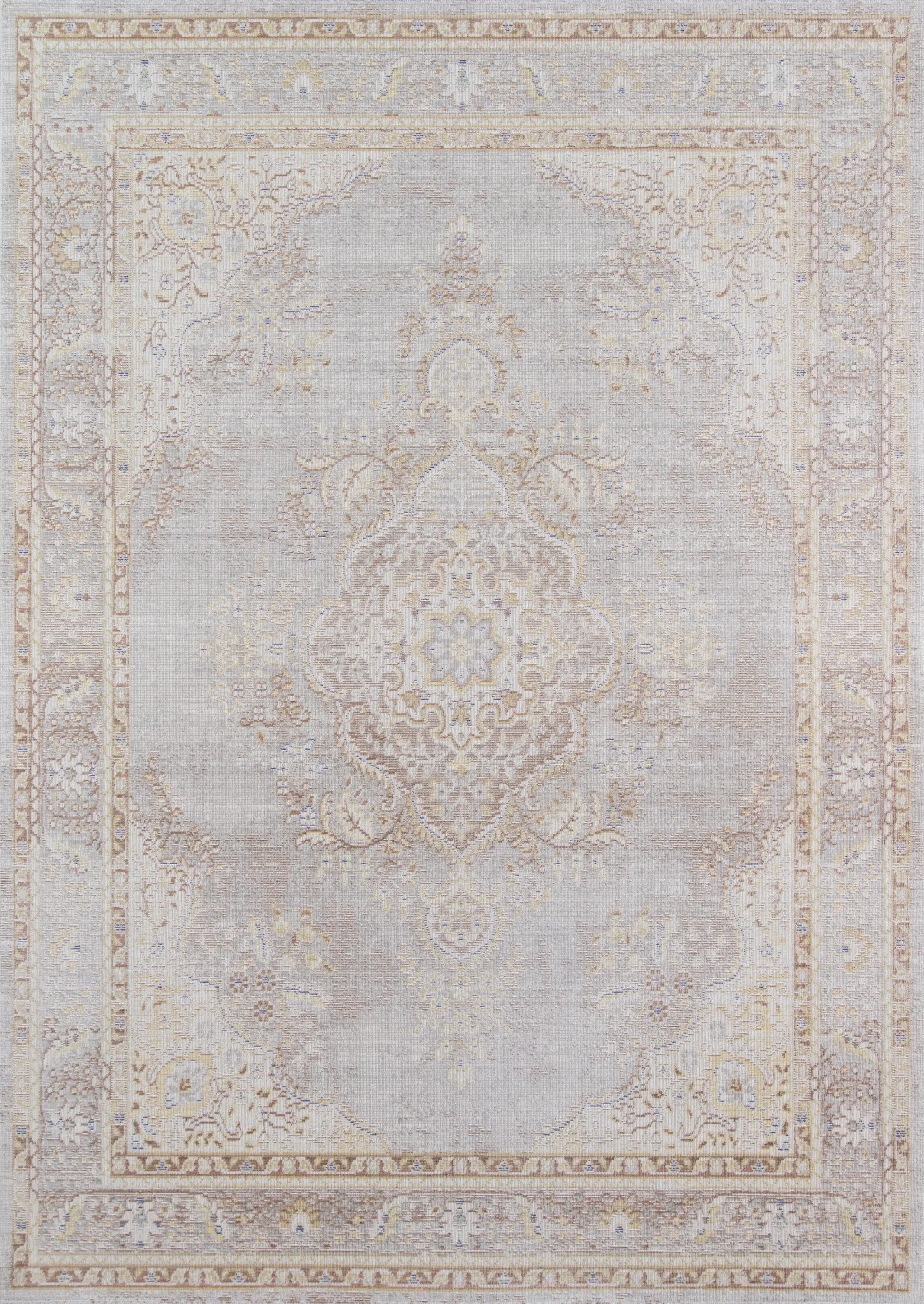 Isabella ISA-1 Gray Area Rug by Momeni