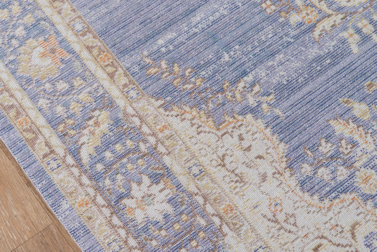 Isabella ISA-1 Periwinkle Area Rug by Momeni