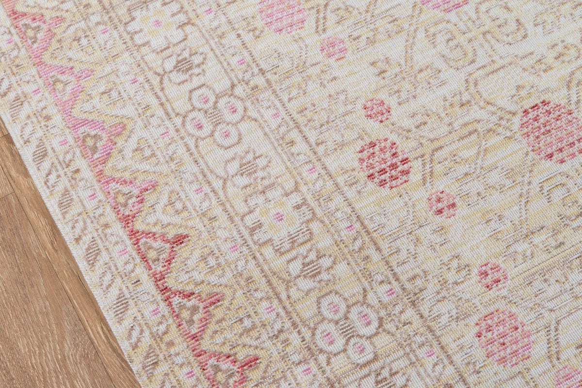 Isabella ISA-3 Pink Area Rug by Momeni