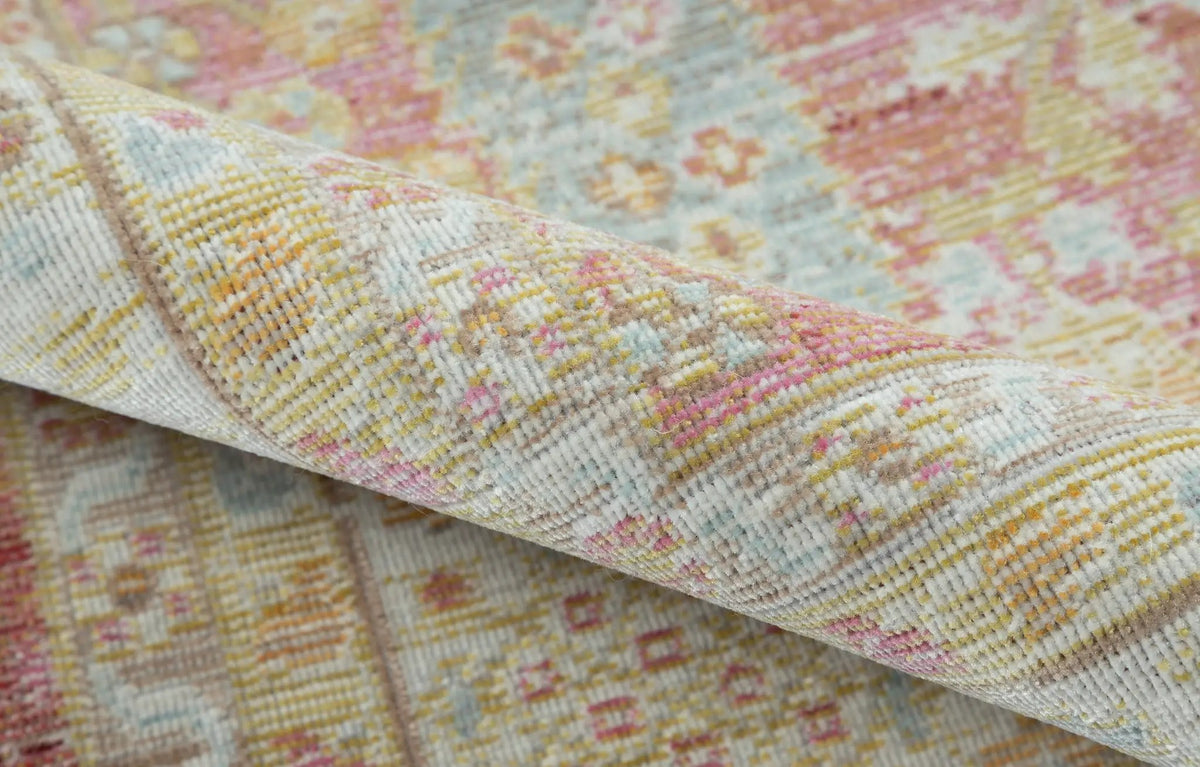 Isabella ISA-8 Pink Area Rug by Momeni