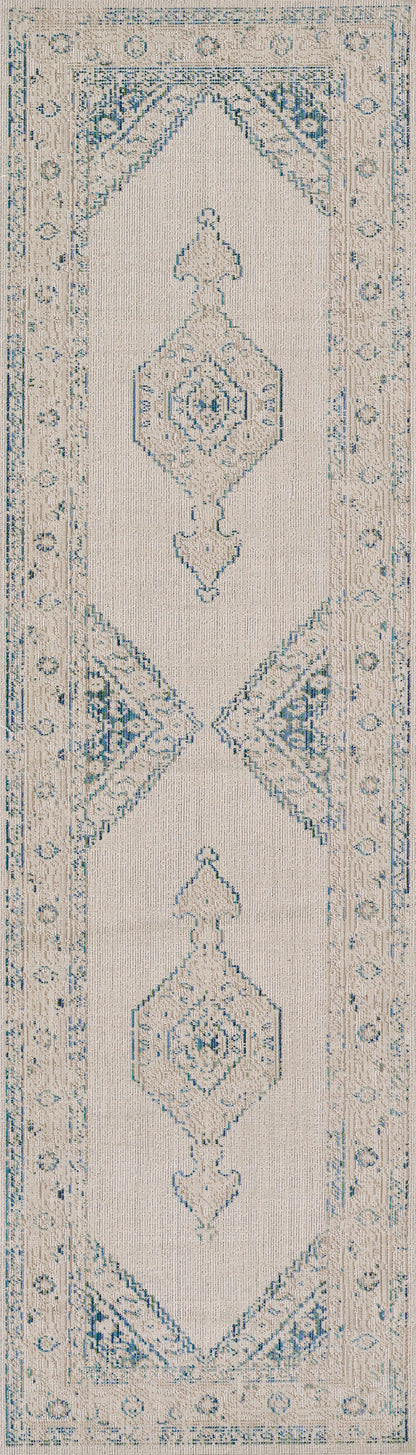 Momeni Isabella ISA-10 Blue Area Rug