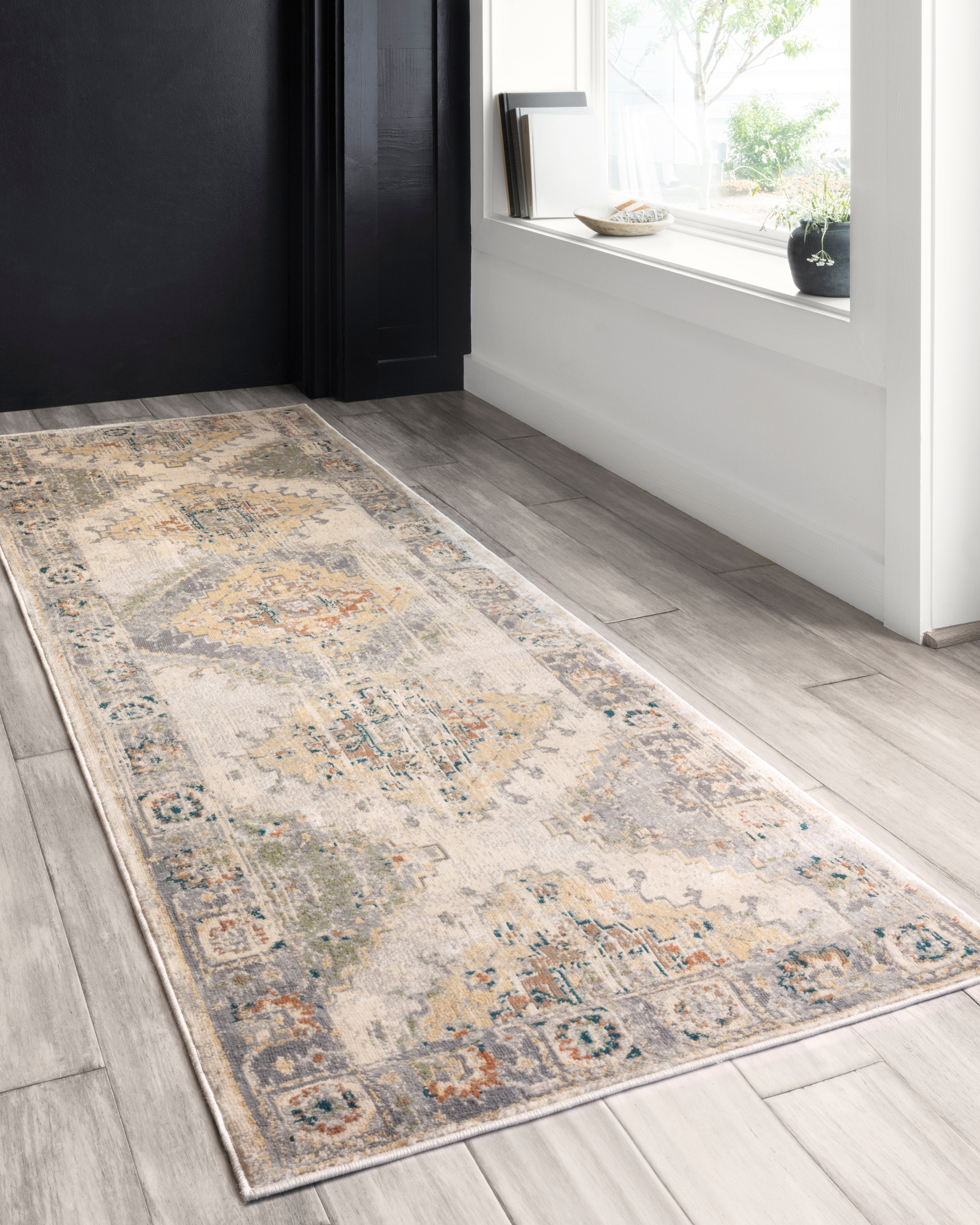 Loloi Isadora ISA-01 Oatmeal / Silver Area Rug