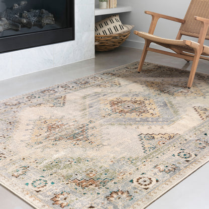 Loloi Isadora ISA-01 Oatmeal / Silver Area Rug