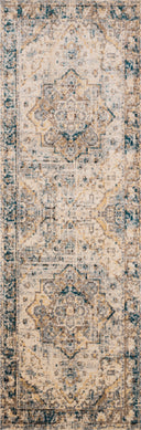 Loloi Isadora ISA-02 Oatmeal / Bark Area Rug