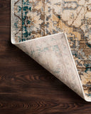 Loloi Isadora ISA-02 Oatmeal / Bark Area Rug