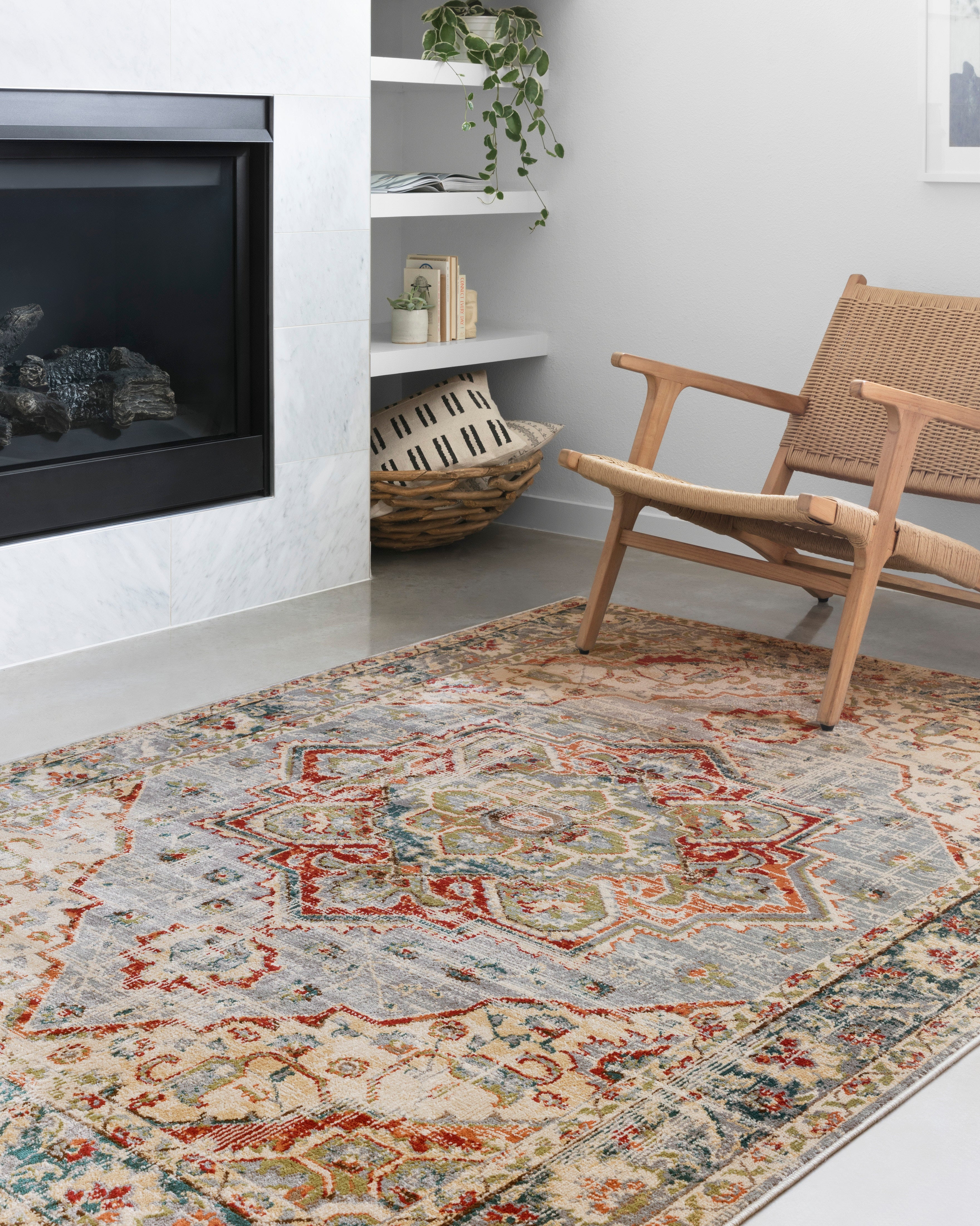 Loloi Isadora ISA-02 Oatmeal / Multi Area Rug