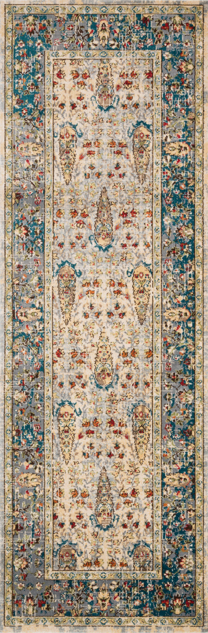 Loloi Isadora ISA-03 Sand / Steel Area Rug