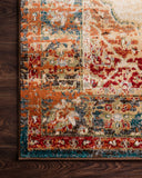 Loloi Isadora ISA-04 Ant. Ivory / Sunset Area Rug