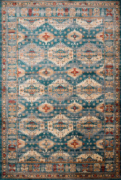 Loloi Isadora ISA-06 Lagoon / Multi Area Rug