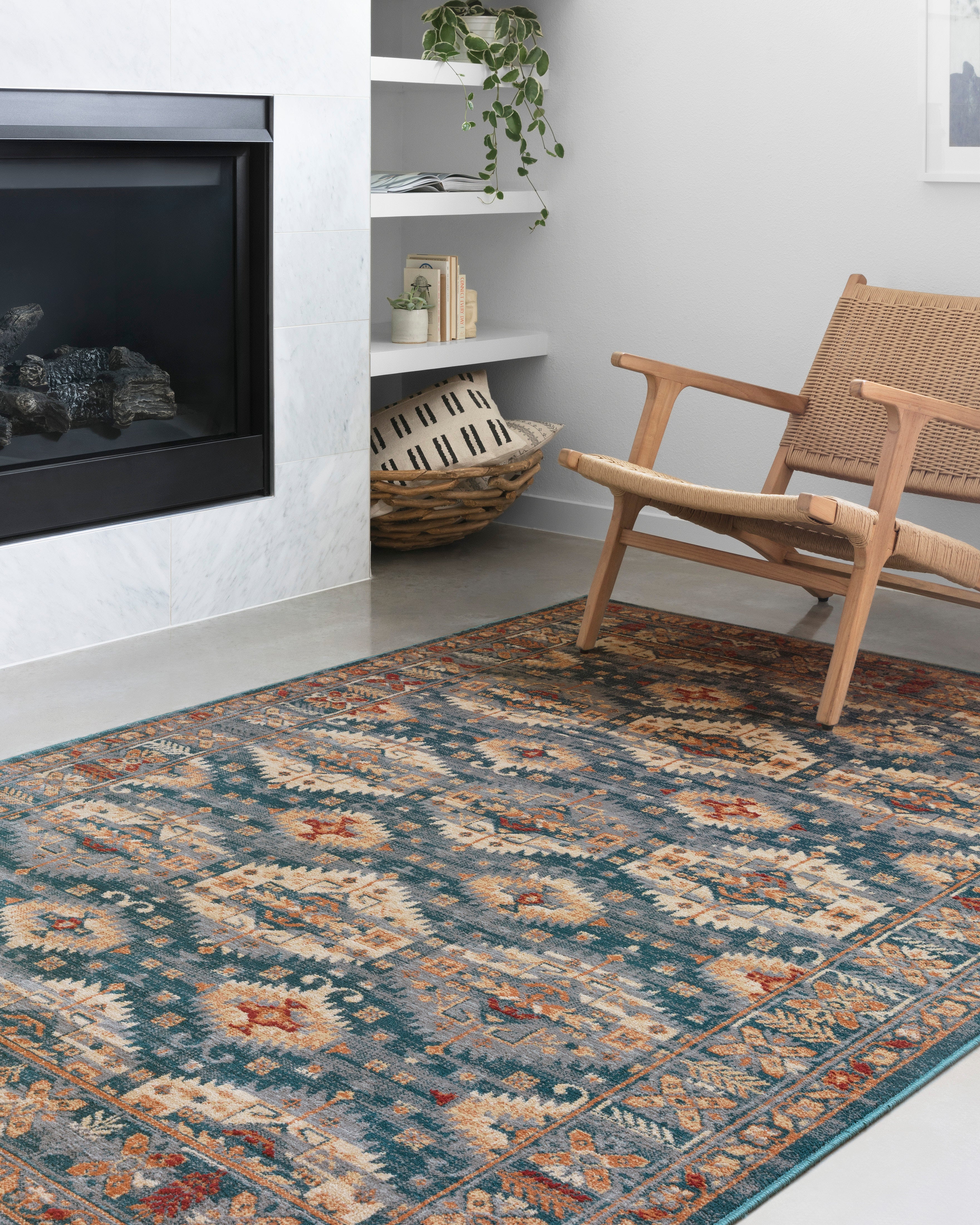 Loloi Isadora ISA-06 Lagoon / Multi Area Rug