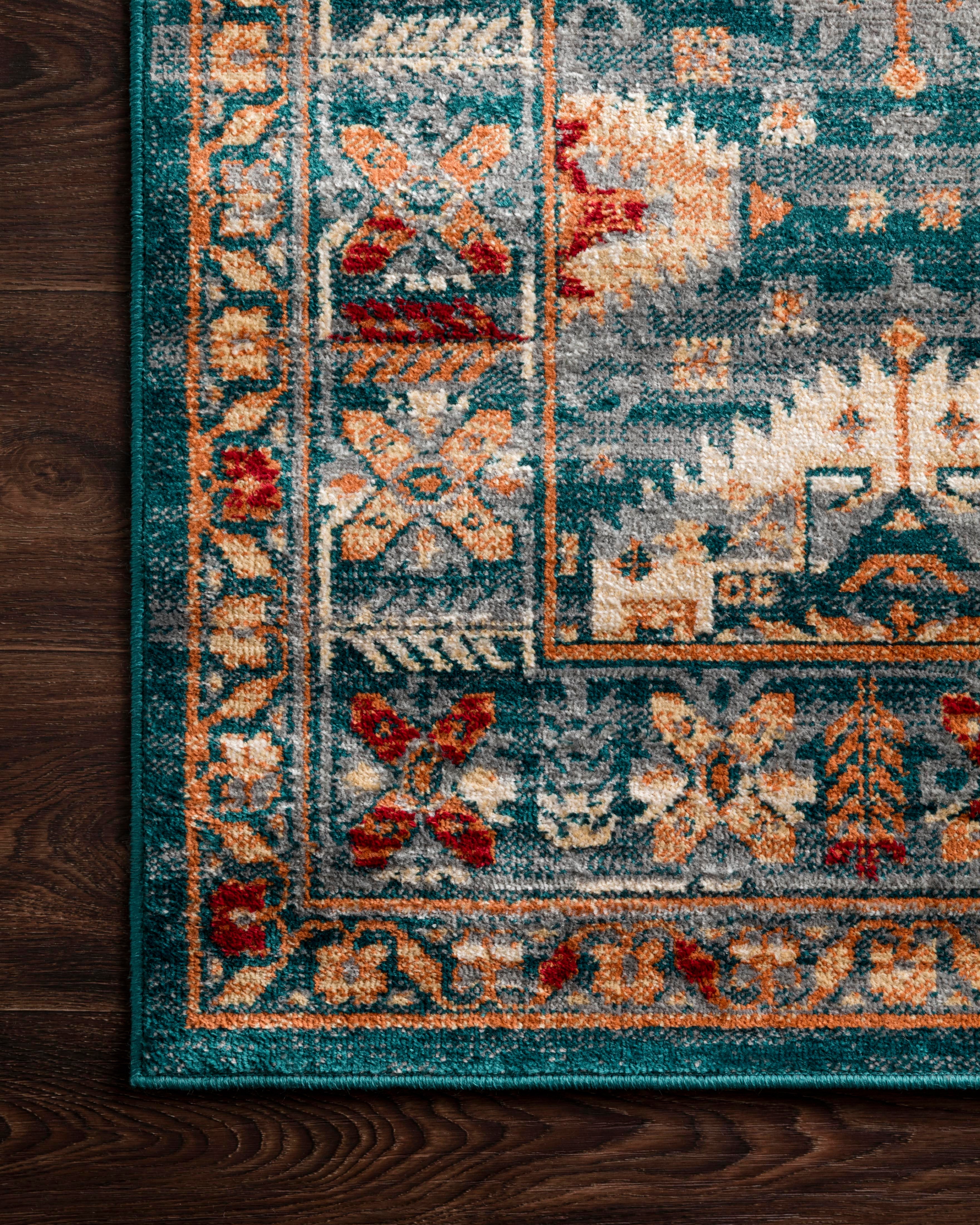 Loloi Isadora ISA-06 Lagoon / Multi Area Rug