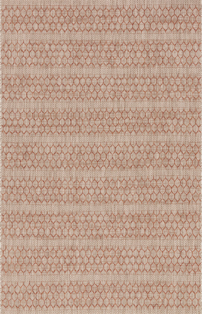 Loloi Isle IE-01 Beige / Rust Area Rug