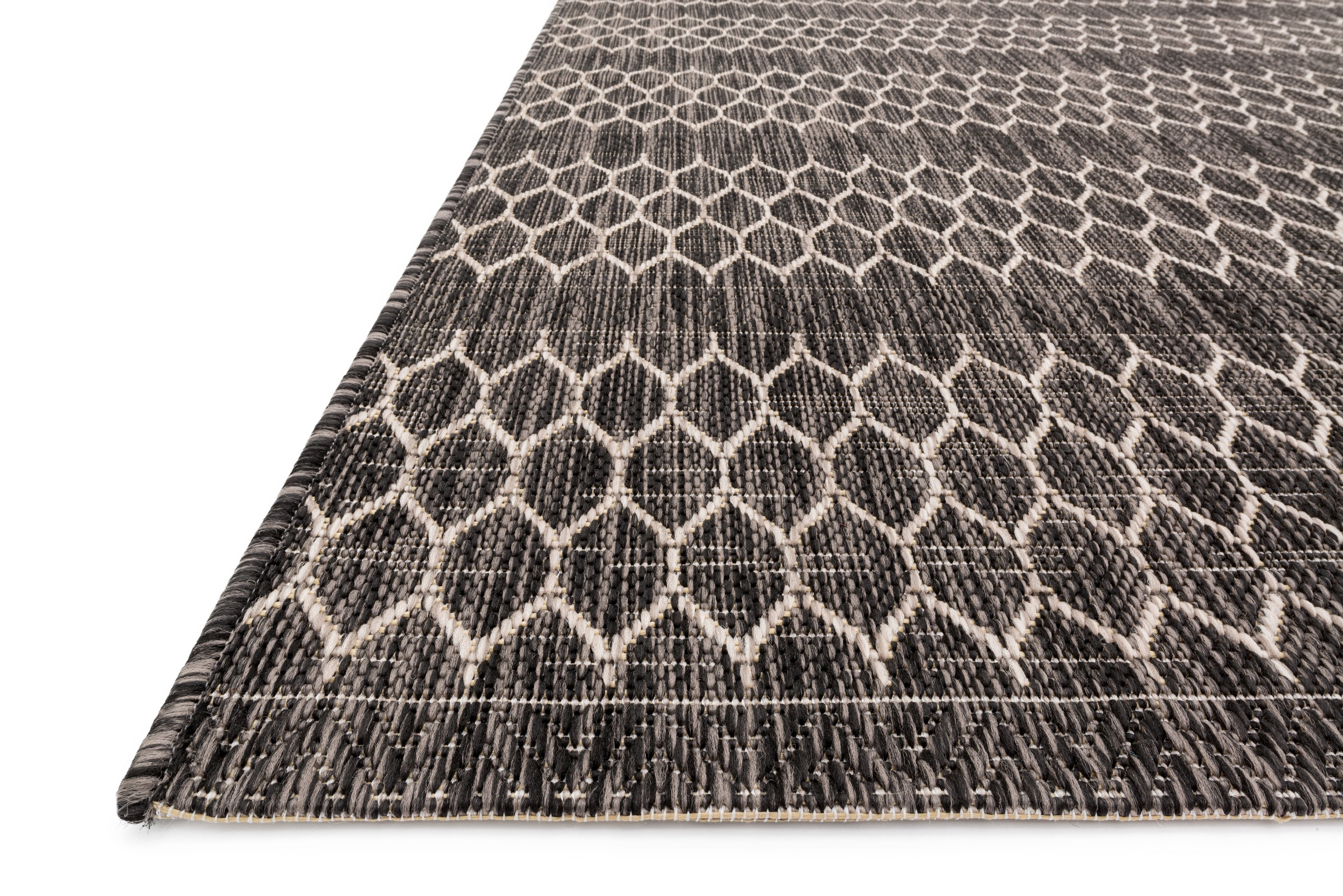 Loloi Isle IE-01 Black / Grey Area Rug