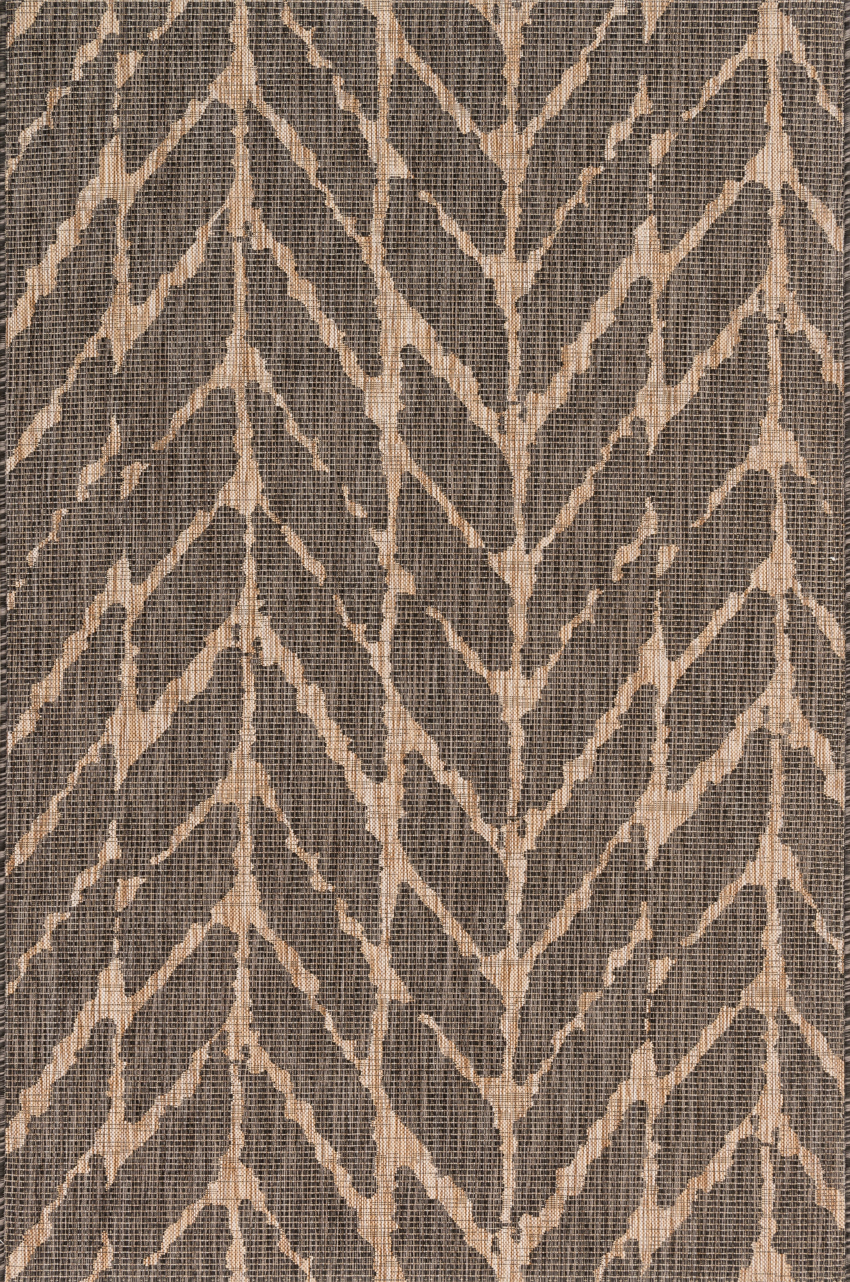 Loloi Isle IE-02 Charcoal / Mocha Area Rug