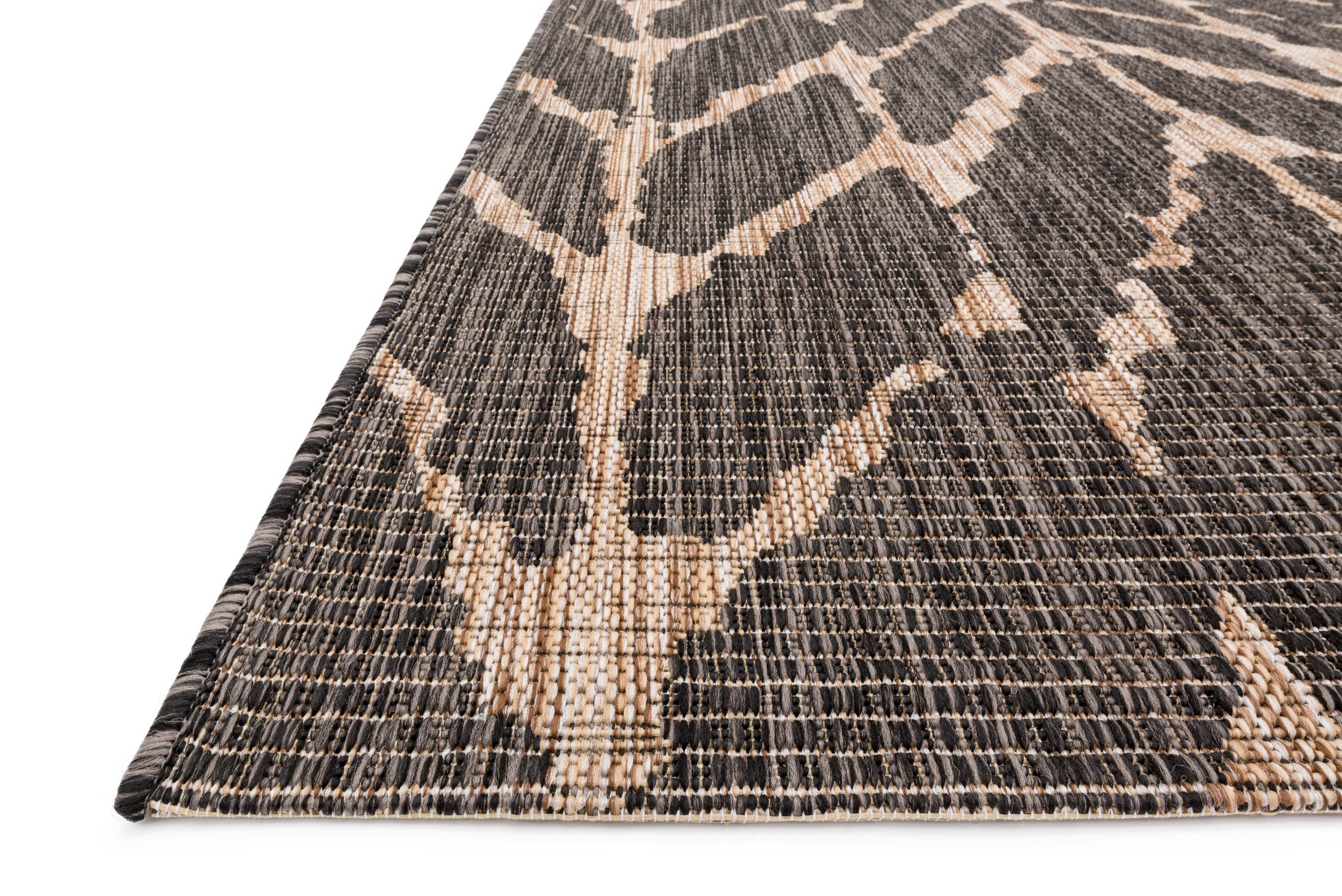 Loloi Isle IE-02 Charcoal / Mocha Area Rug