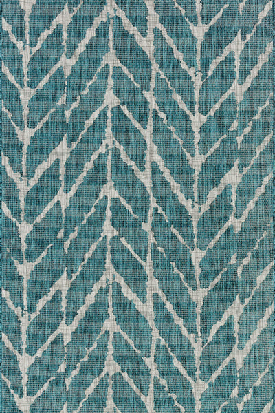Loloi Isle IE-02 Teal / Grey Area Rug