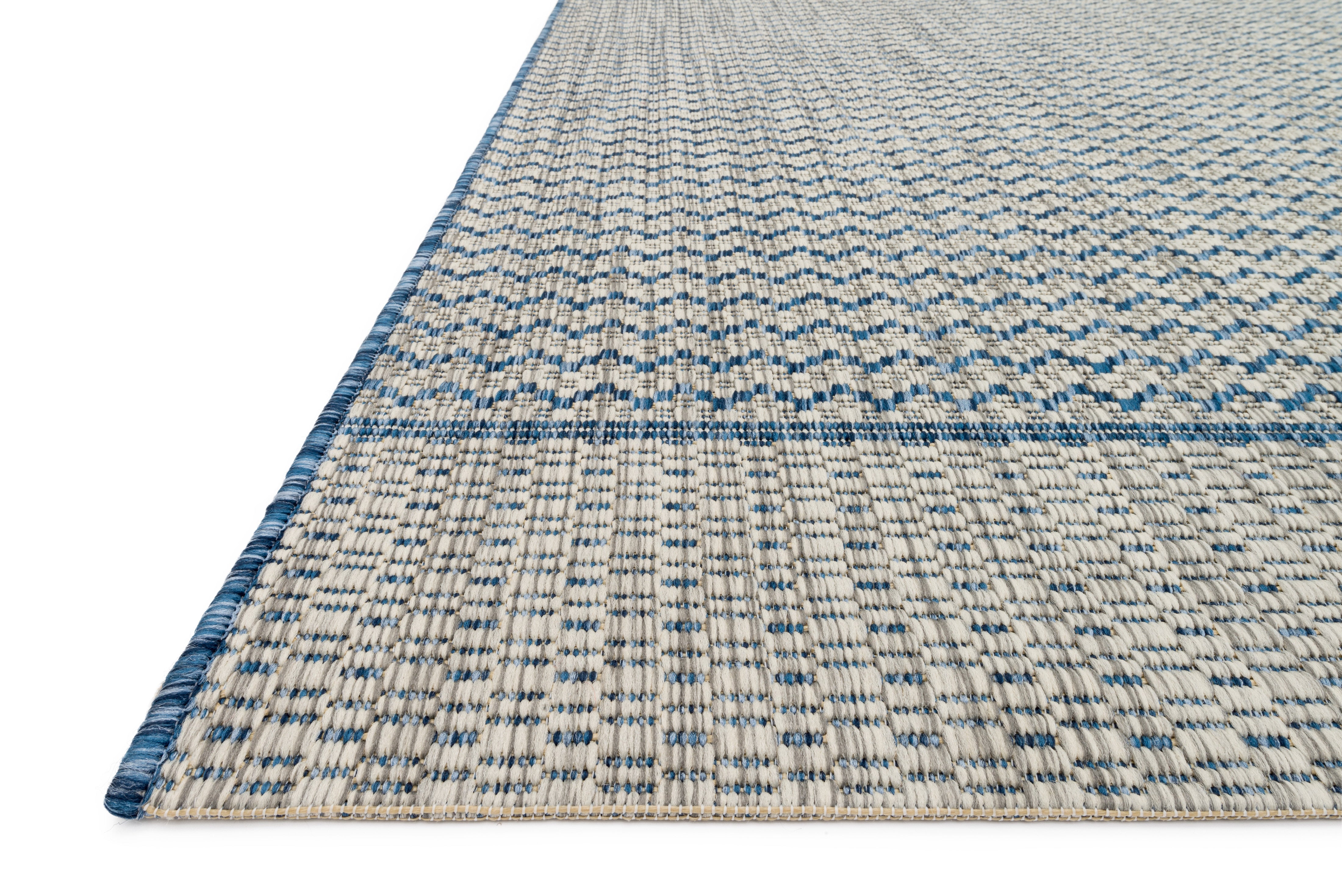Loloi Isle IE-03 Grey / Blue Area Rug
