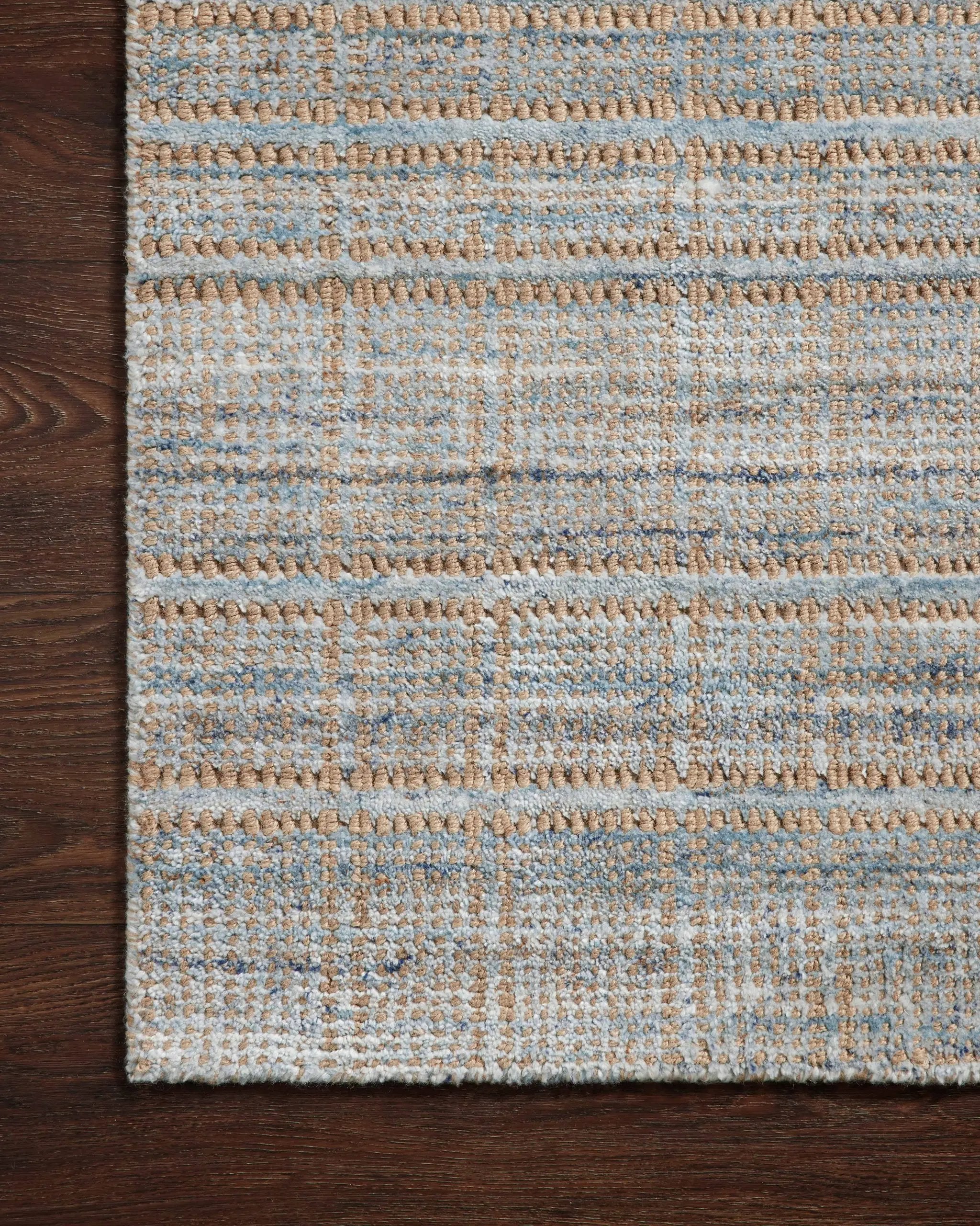 Jamie JEM-01 Natural / Sky Area Rug by Loloi