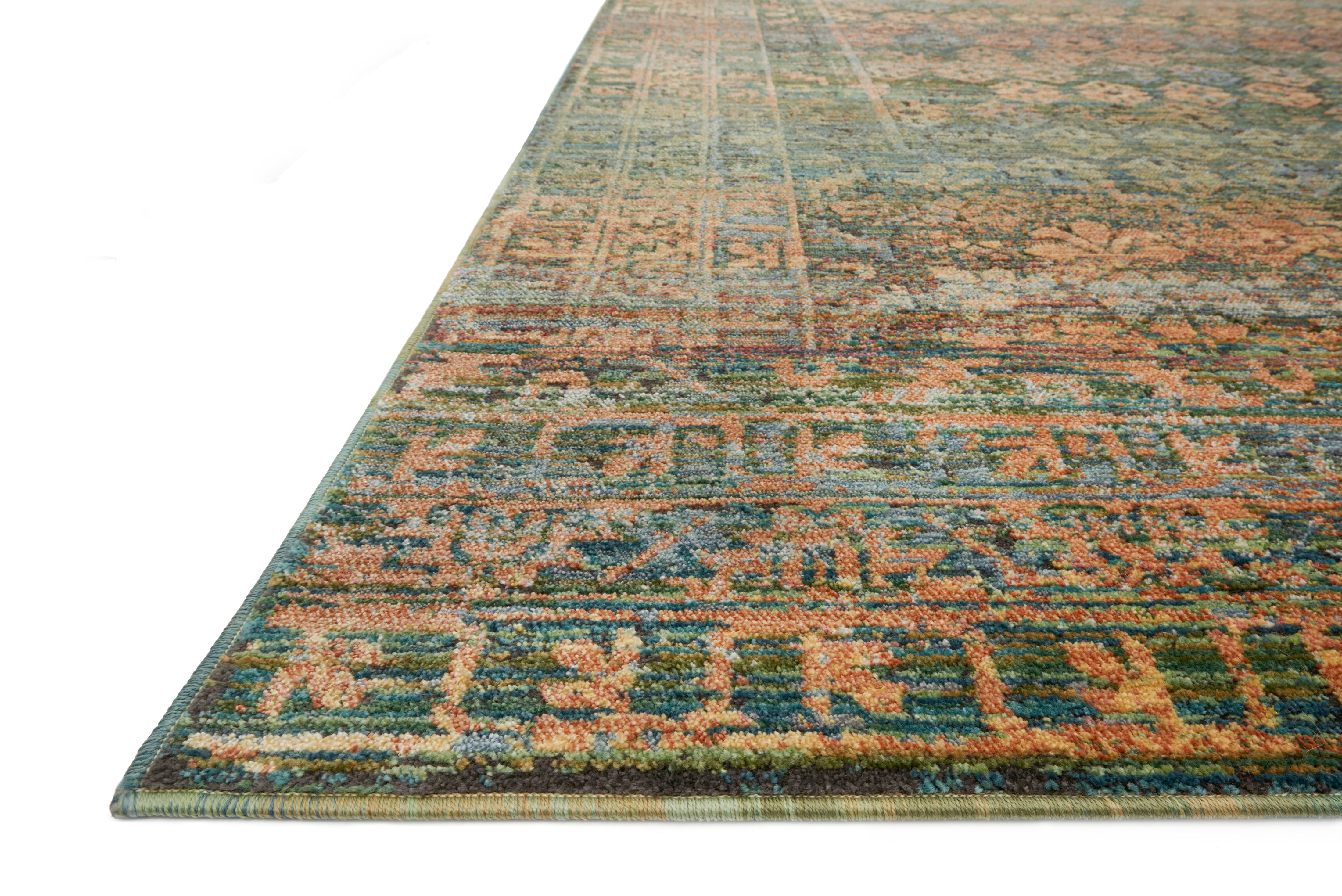 Loloi Javari JV-03 Lagoon / Fiesta Area Rug