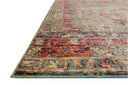 Loloi Javari JV-03 Slate / Berry Area Rug
