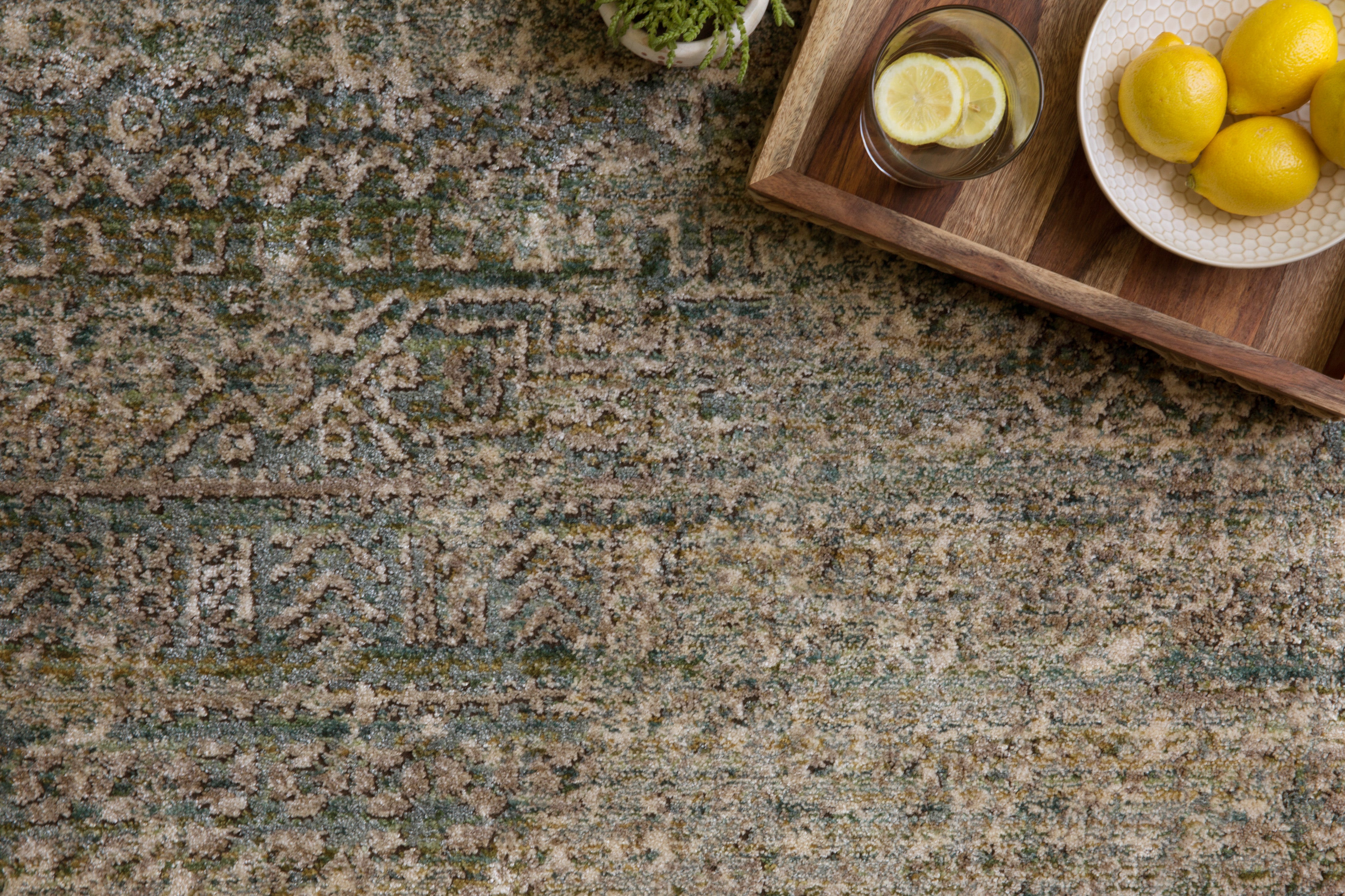 Loloi Javari JV-05 Ivory / Sea Area Rug