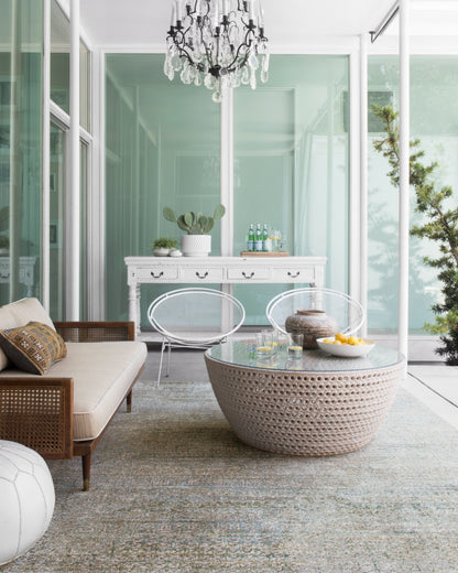 Loloi Javari JV-05 Ivory / Sea Area Rug