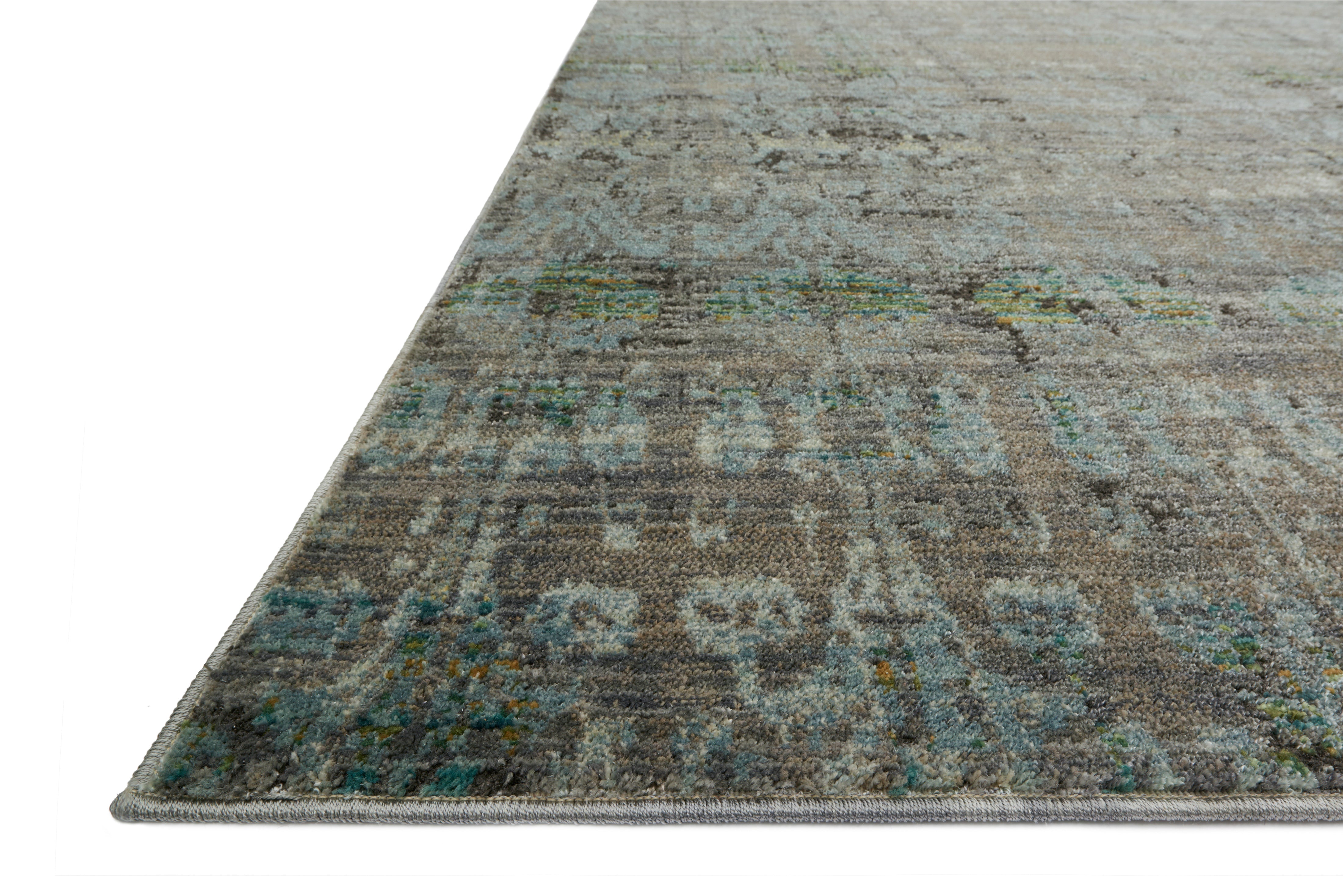 Loloi Javari JV-07 Steel / Lagoon Area Rug