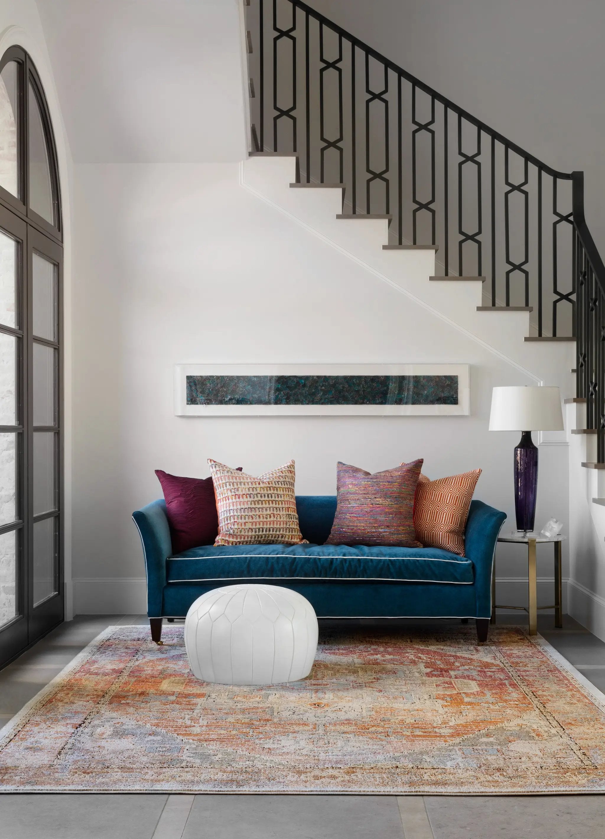 Javari JV-08 Berry / Sunrise Area Rug by Loloi