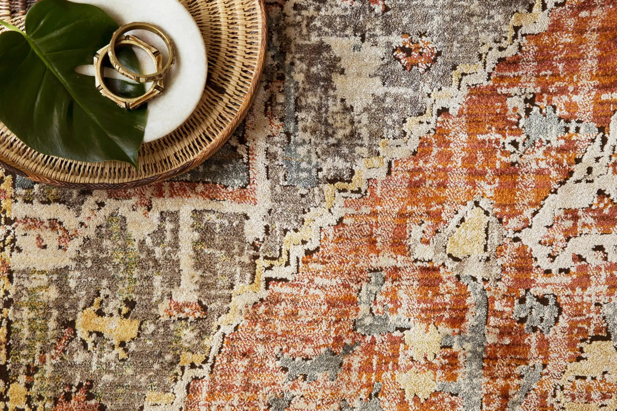Javari JV-08 Berry / Sunrise Area Rug by Loloi