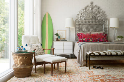 Loloi Javari JV-08 Berry / Sunrise Area Rug