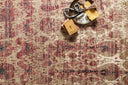 Loloi Javari JV-10 Drizzle / Berry Area Rug