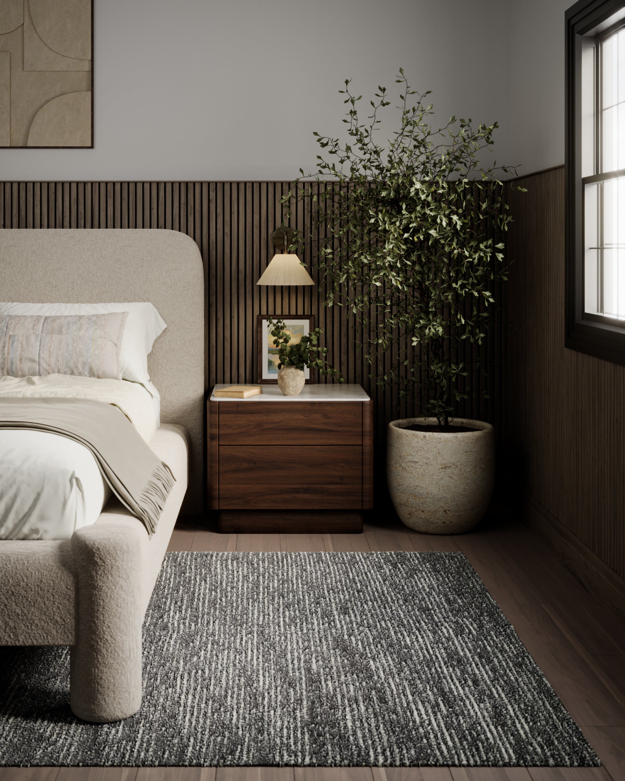 Momeni Jax JAX-1 Charcoal Rug
