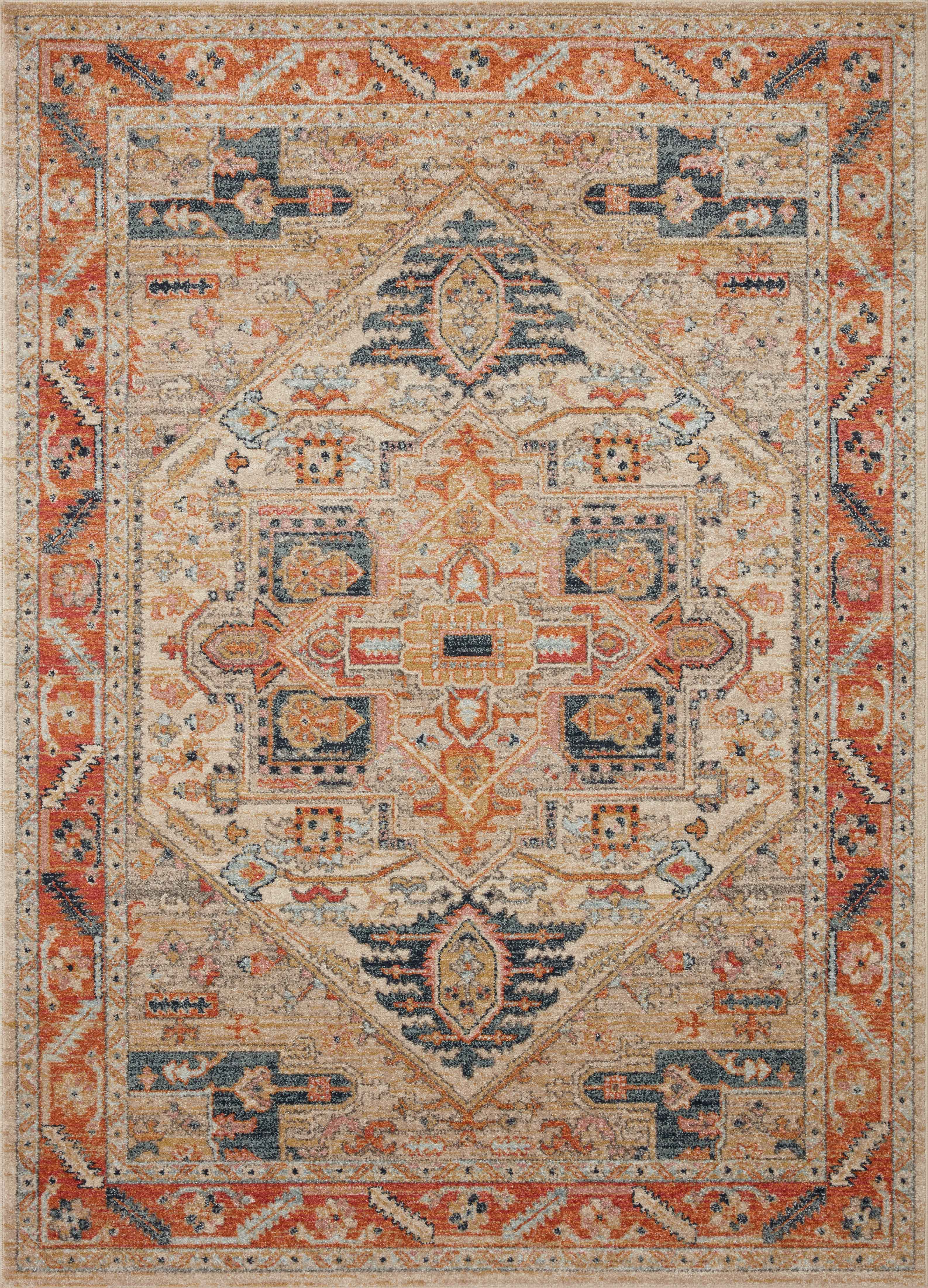Loloi Jocelyn JOC-01 Sand / Multi Area Rug