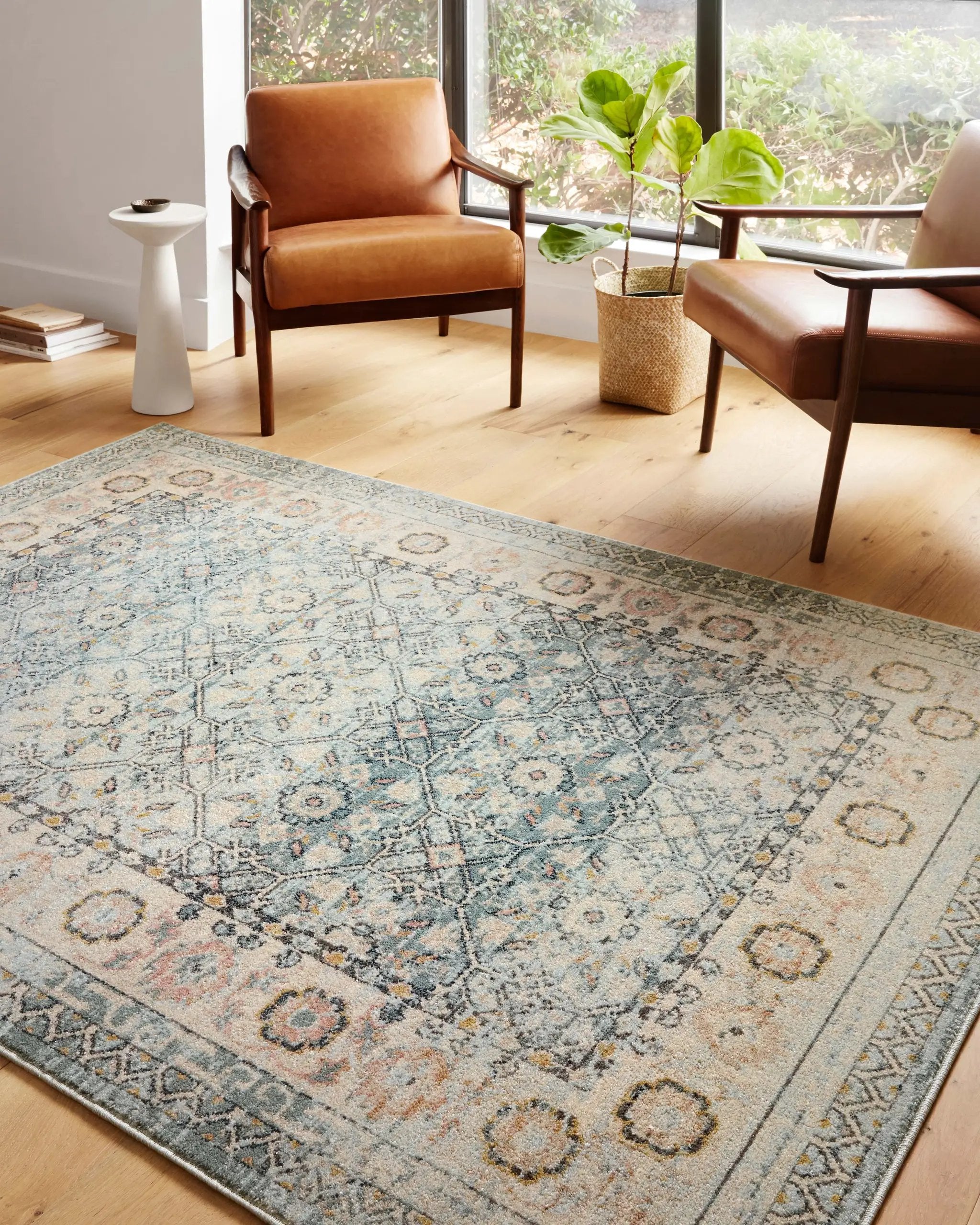 Jocelyn JOC-04 Sky / Multi Area Rug by Loloi