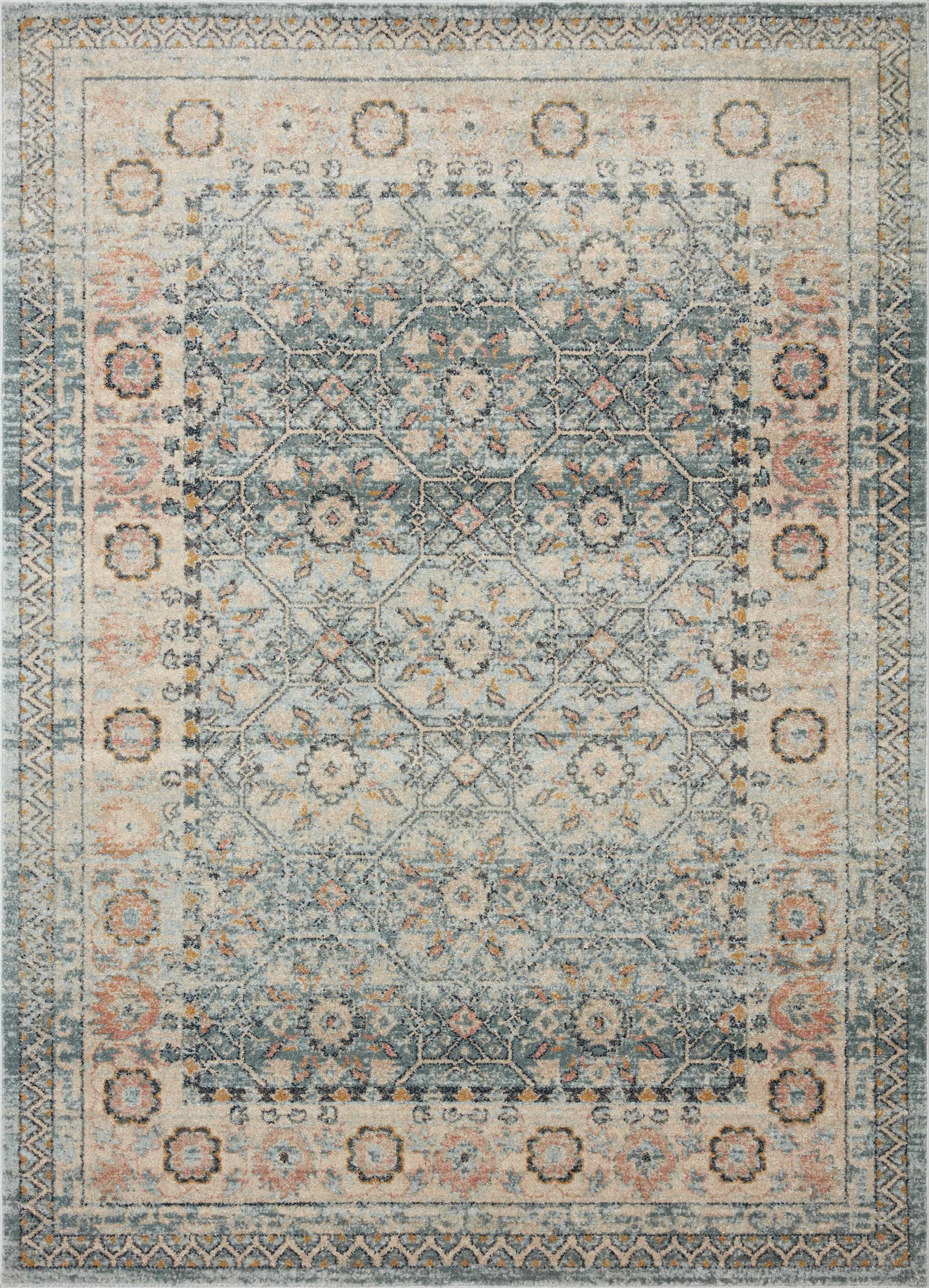 Loloi Jocelyn JOC-04 Sky / Multi Area Rug