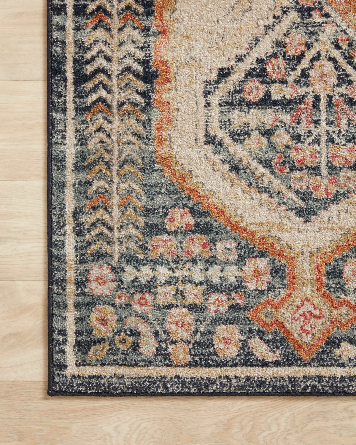 Jocelyn JOC-05 Navy / Multi Area Rug by Loloi