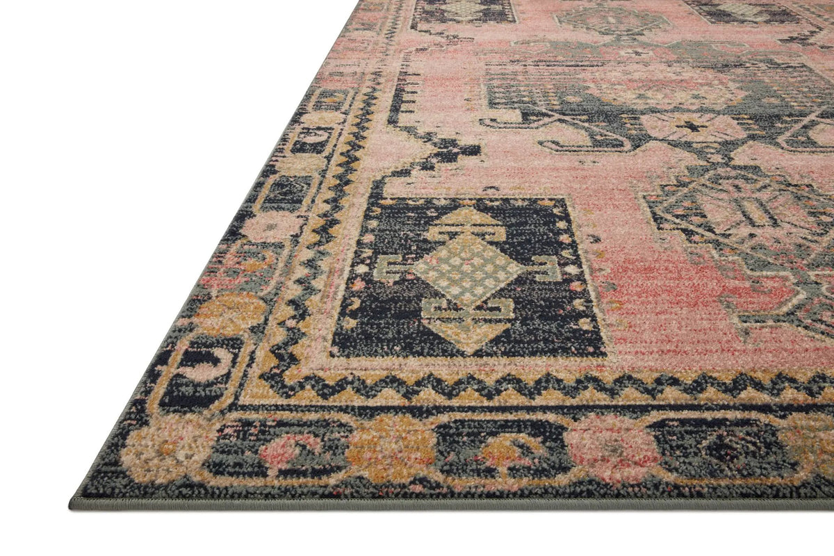 Jocelyn JOC-06 Rose / Rose Area Rug by Loloi