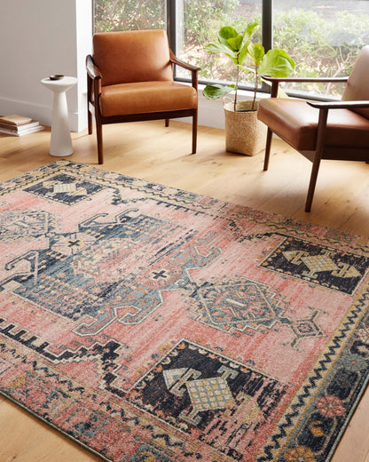 Loloi Jocelyn JOC-06 Rose / Rose Area Rug