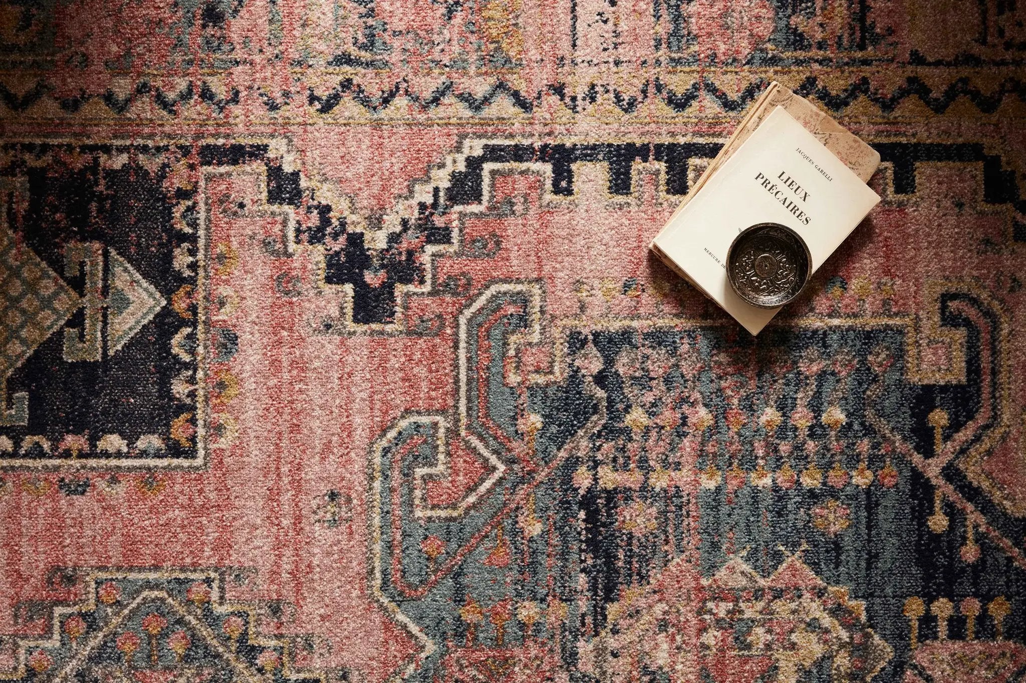 Jocelyn JOC-06 Rose / Rose Area Rug by Loloi