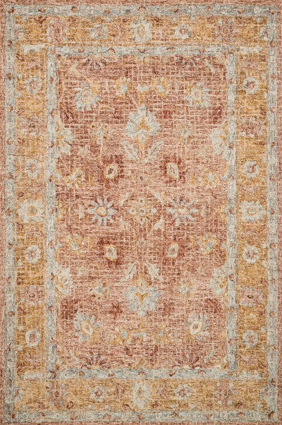 Loloi Julian JI-04 Terracotta / Gold Area Rug